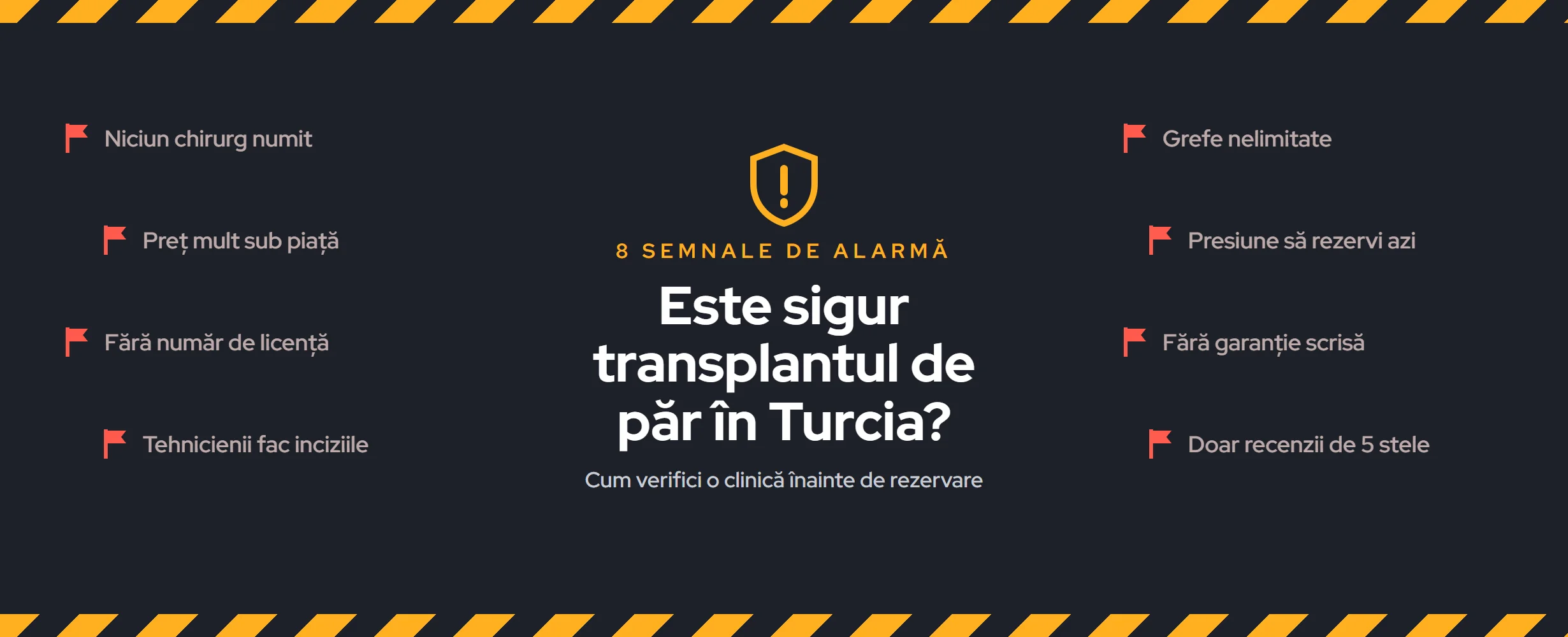 Este sigur transplantul de păr în Turcia? (2026)