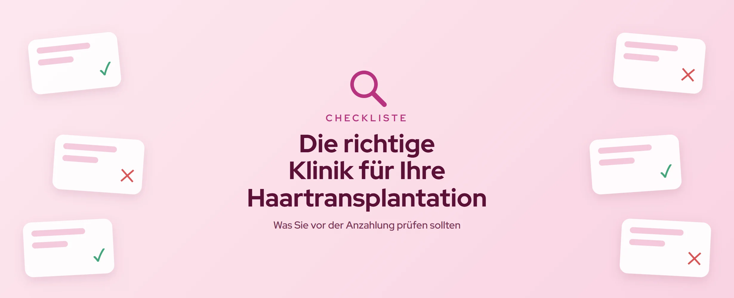 Haartransplantationsklinik in der Türkei richtig auswählen