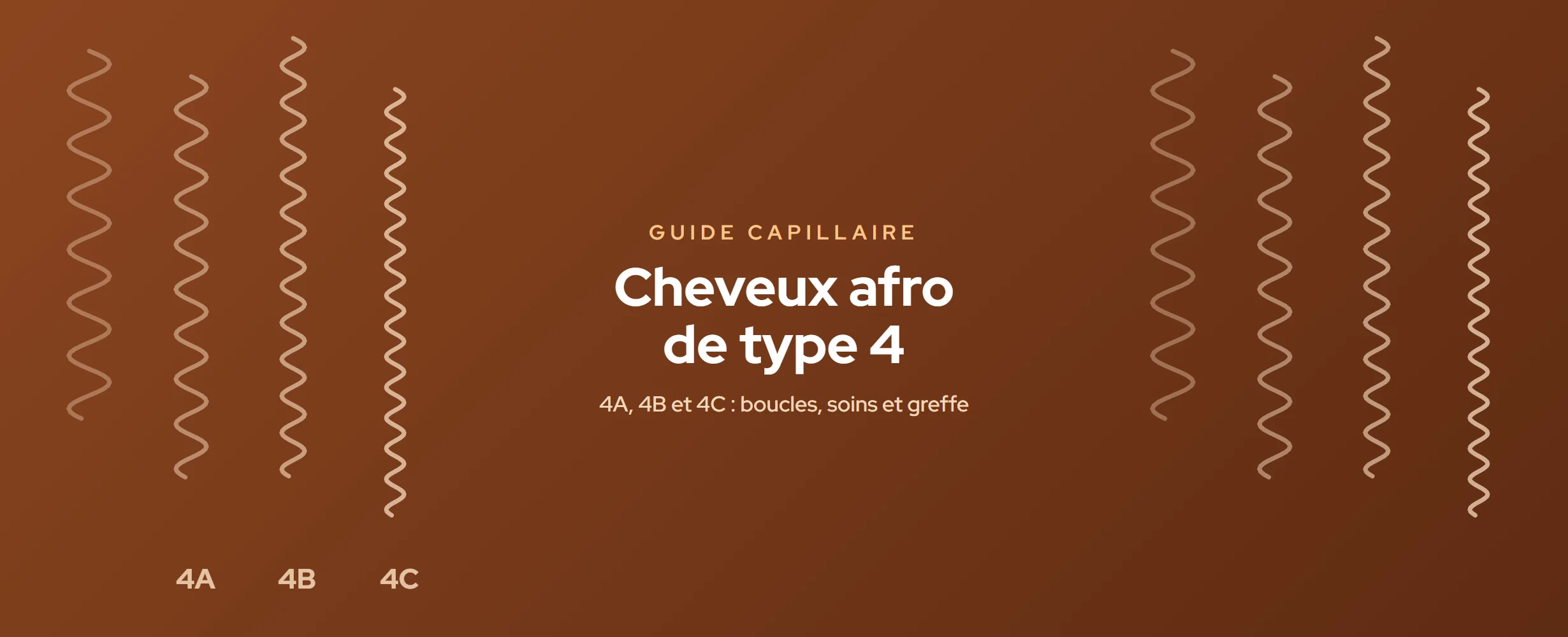Cheveux afro de type 4 : guide des types 4A, 4B et 4C